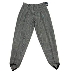 NWT VINTAGE 907 Company Plaid Stir-up Pants Leggings